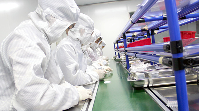 Shenzhen MIWU Industrial company with limited liability สายการผลิตของผู้ผลิต