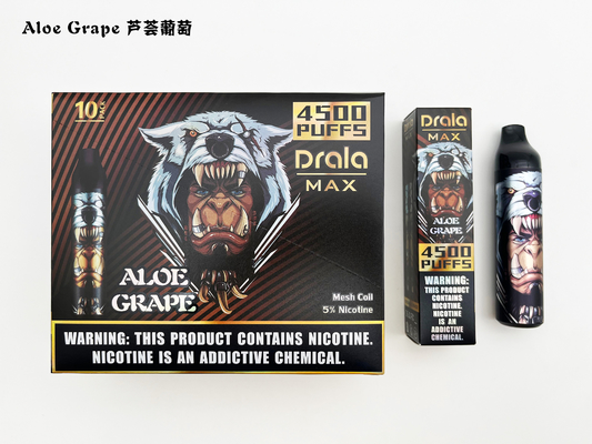 Grapes 4500 Puffs Multi Flavor Disposable Vape Electronic Cigarettes