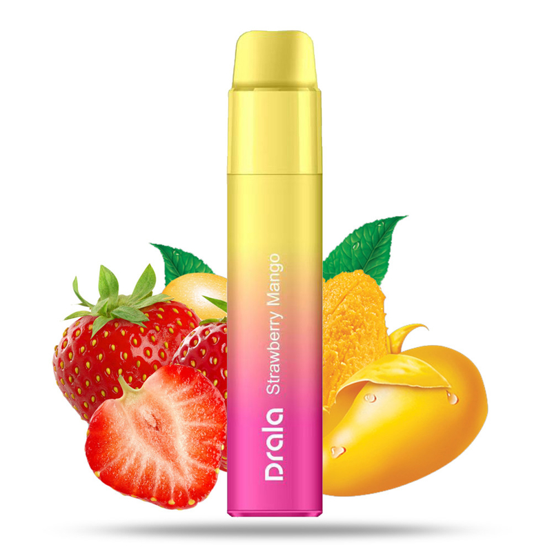 7ml Strawberry Mango Puff Bar Logo Printing 3000 Puff Vape 2%