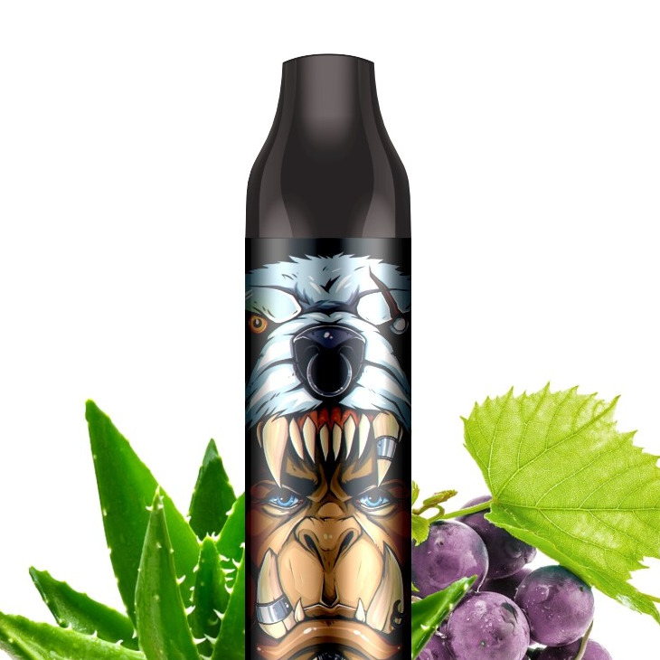 Aloe Vera 4500 Puff Flavored Portable Fruits Flavor Disposable E Cigarette Vape Device